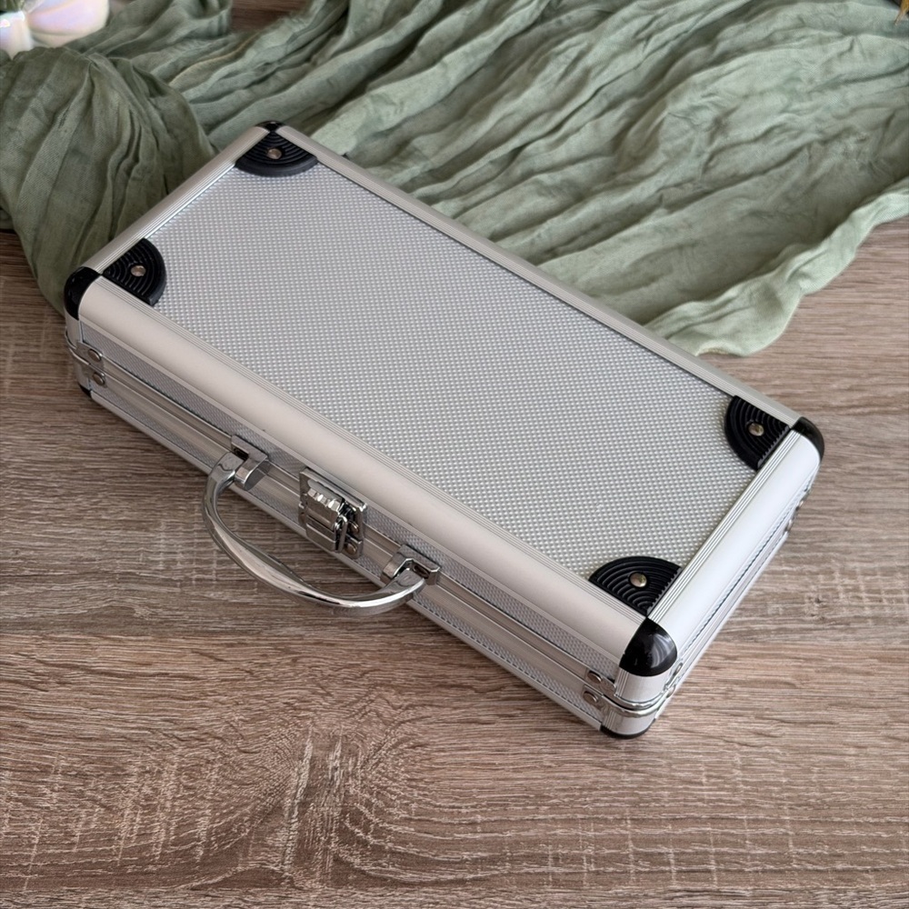 Aluminum Case for Jewelry Supplies Storage Box, New